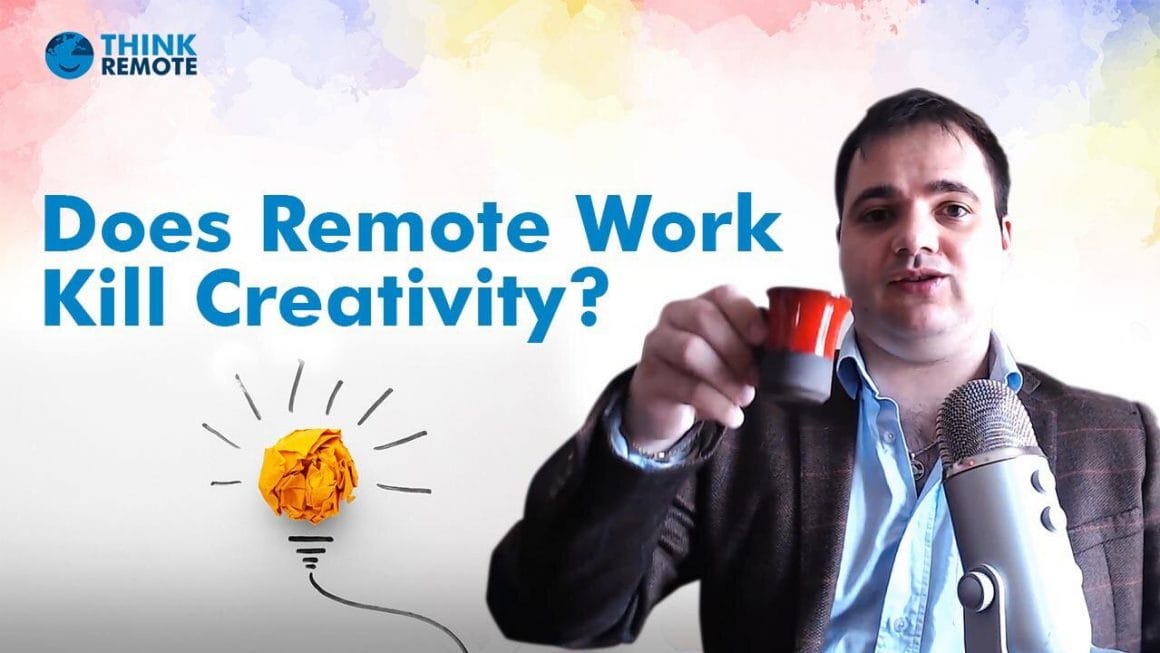 remote work kill creativity