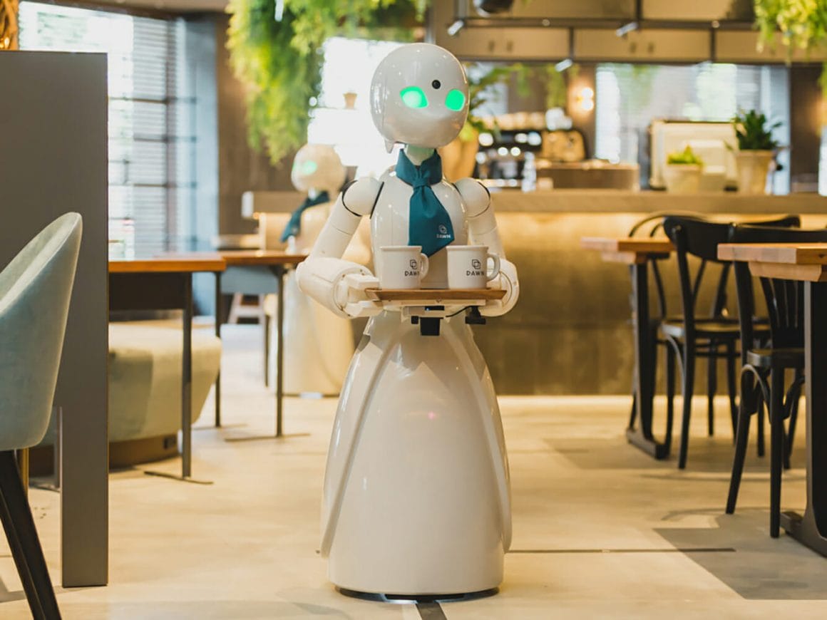 Robot Café - Photo courtesy of Ory Laboratory Inc.
