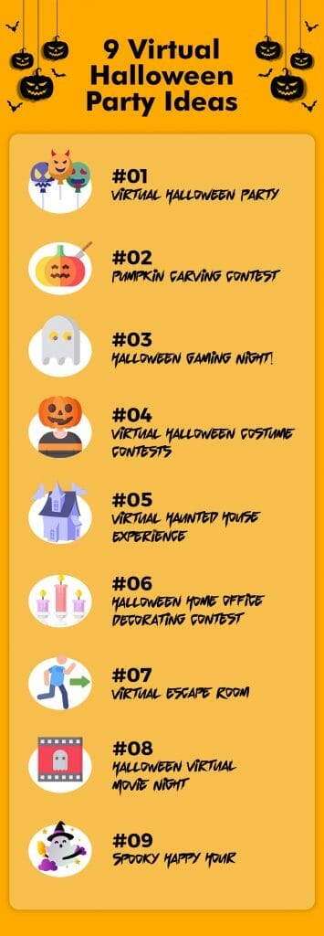 Virtual halloween party ideas