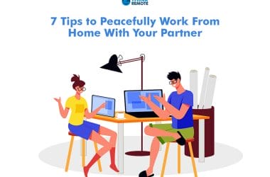 Work from home with your partner