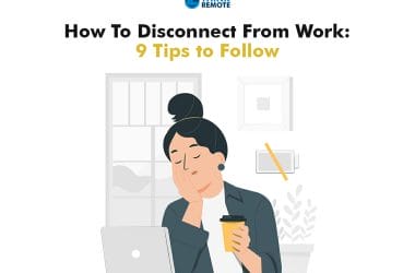 How to disconnect from work
