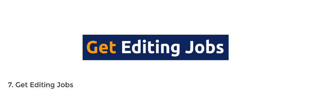 Get Editing Jobs