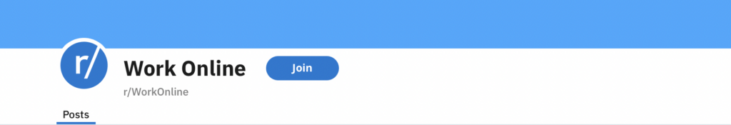 Work online reddit