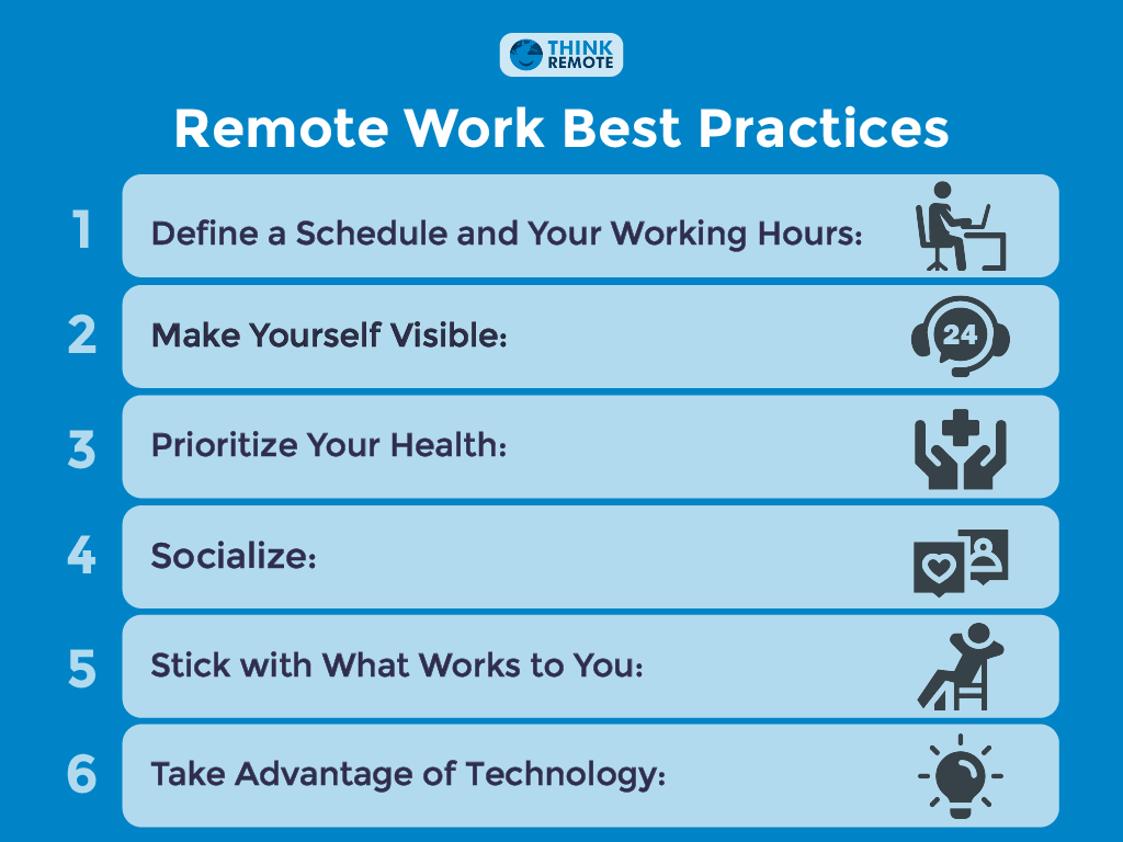Remote work best practices