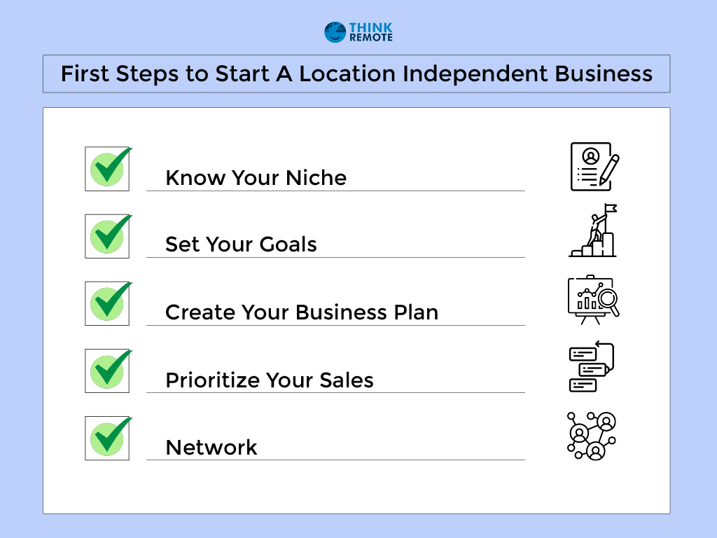 checklist to become a location independent entrepreneur