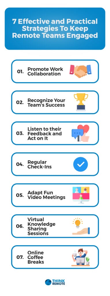 practical strategies to keep remote teams engaged