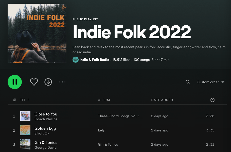 Indie Folk