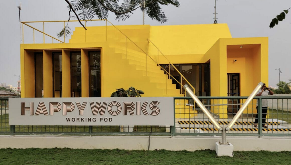 The Happy Works co-working space for 90 minutes