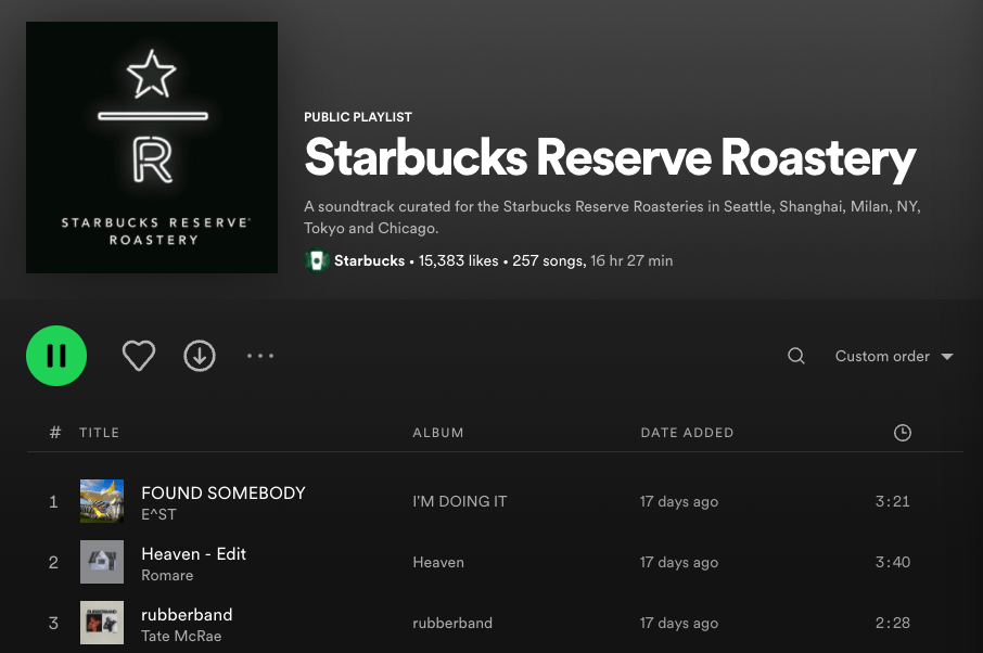 Starbucks reserve roasters
