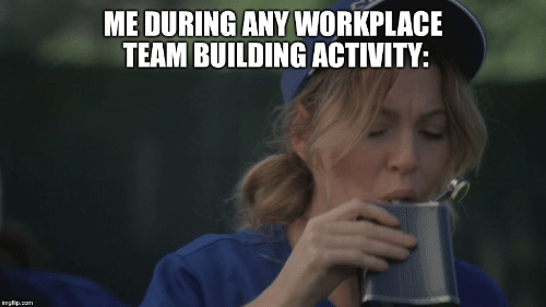 team building meme