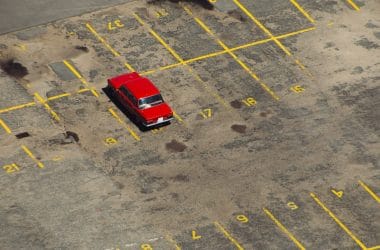 Parking lot demand falls as remote work rises