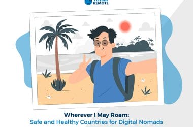 Safe and Healthy Countries for Digital Nomads