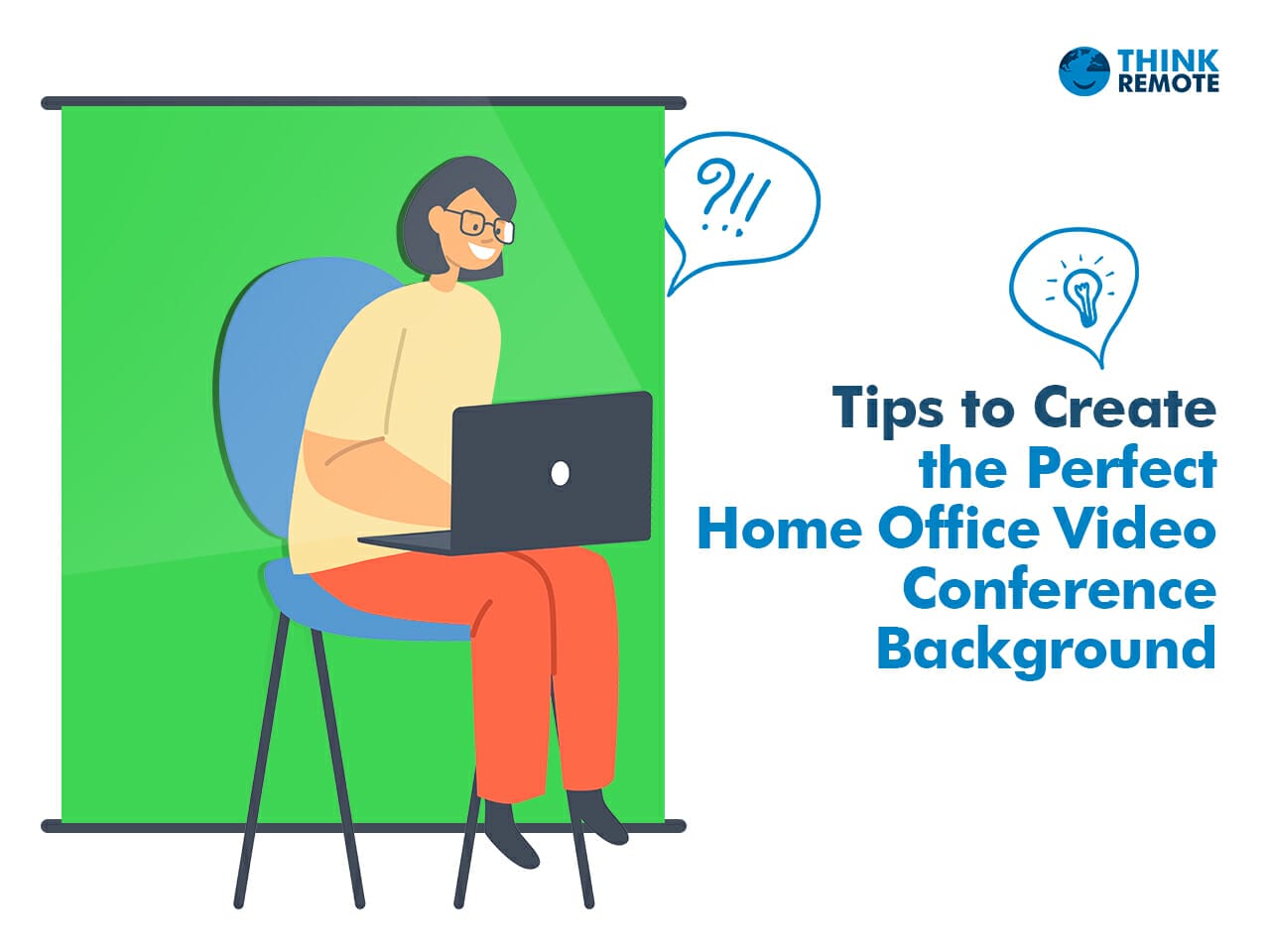 Tips to Create the Perfect Home Office Video Conference Background -  ThinkRemote