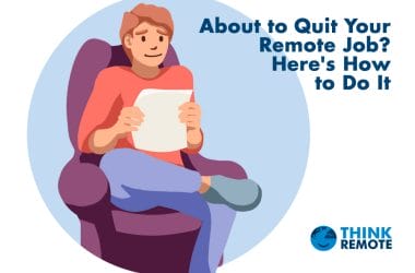 how to quit remote job