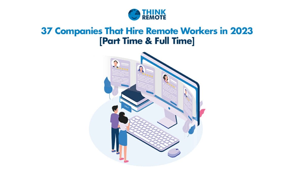 list of companies hiring remote workers