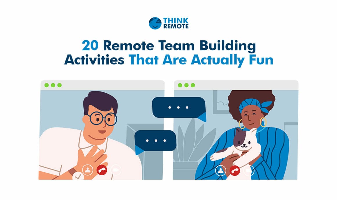 Remote team building activities
