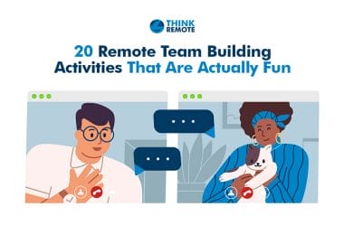 Remote team building activities