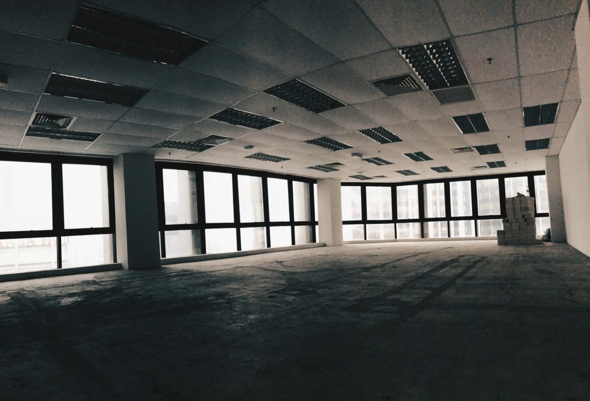 empty office building