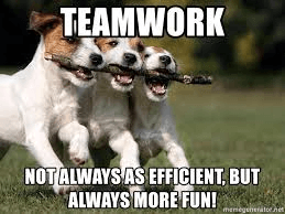 Teamwork meme