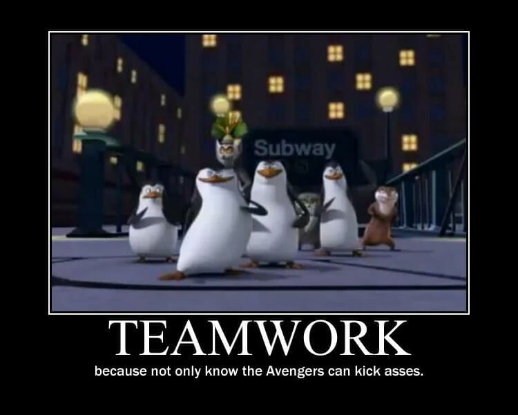 Teamwork meme